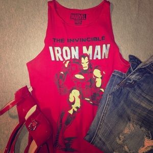Iron Man red body suit