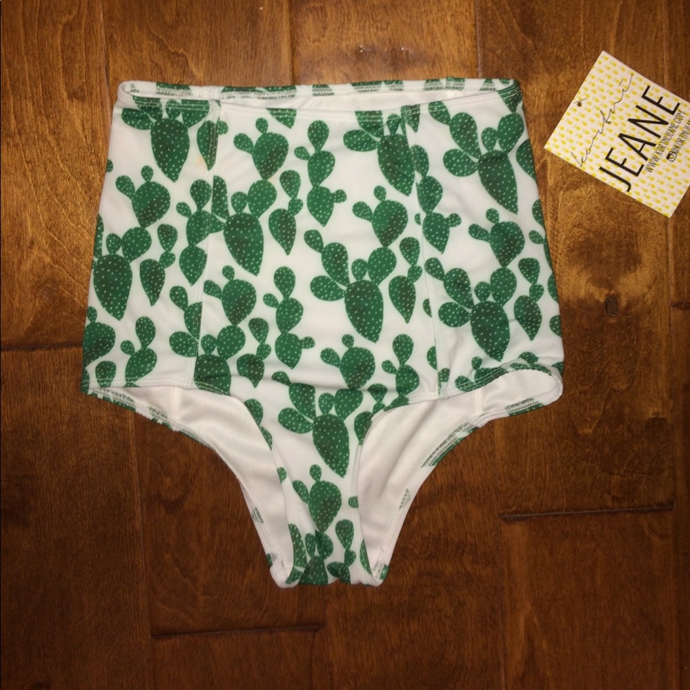 Kortni Jeane new high waisted swim bottoms
