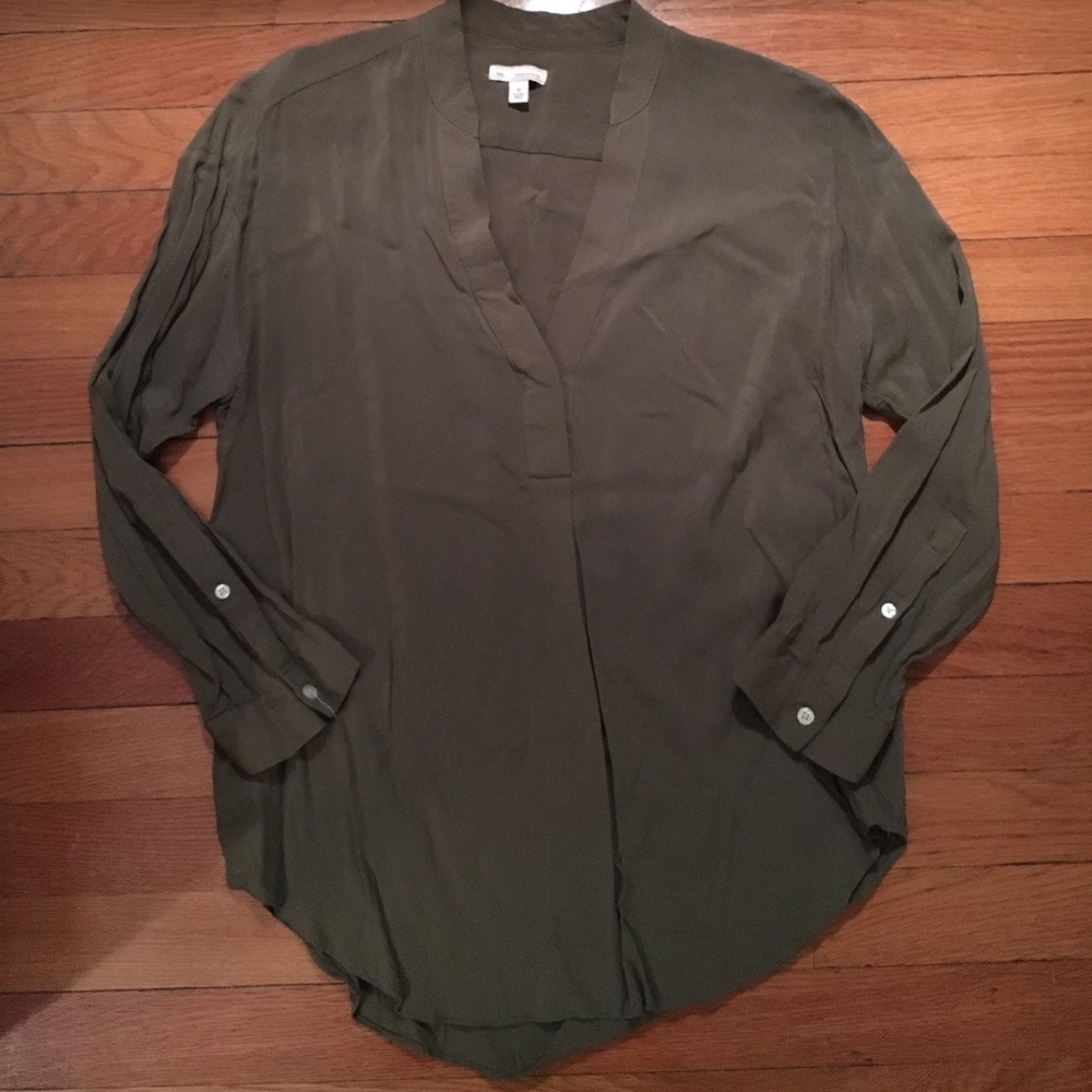 Forest Green Blouse 🔹