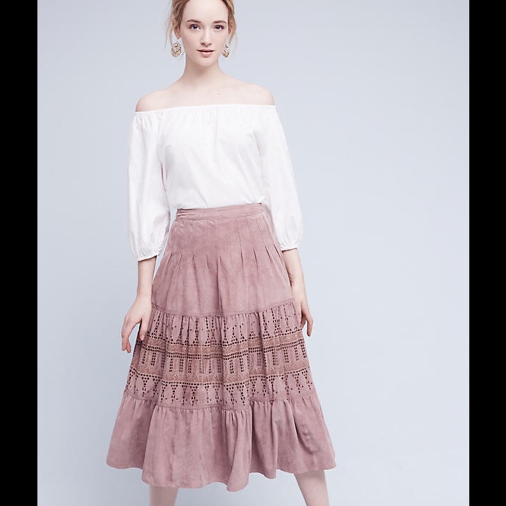 Sold! Velvet by graham Spencer  off shoulder top S - Picture 3 of 8