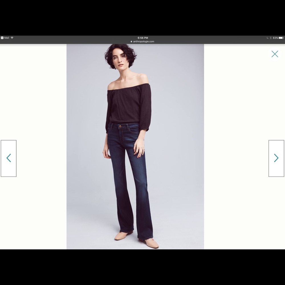 Sold! Velvet by graham Spencer  off shoulder top S - Picture 4 of 8