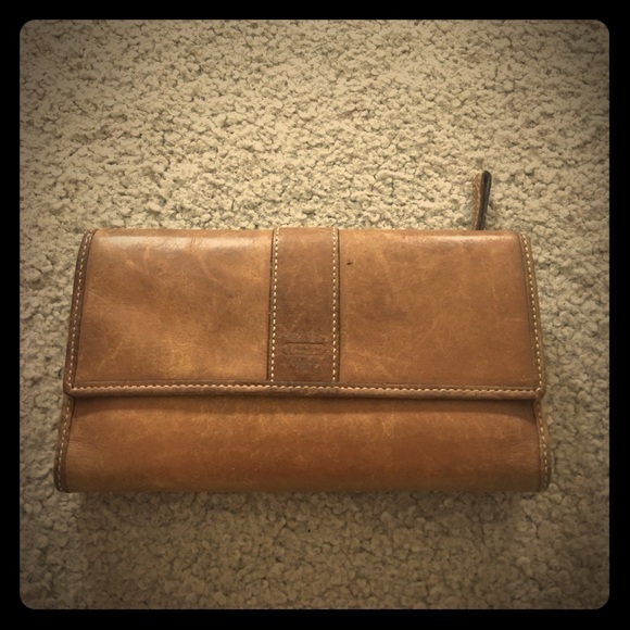 Brown Leather Coach Wallet Brown Leather Coach Wallet