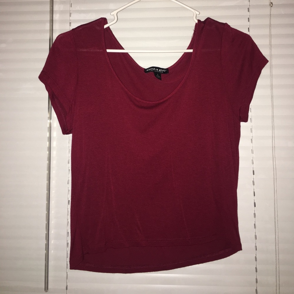 About A Girl brand crop top