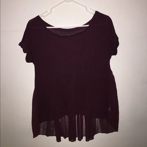 Maroon Shirt