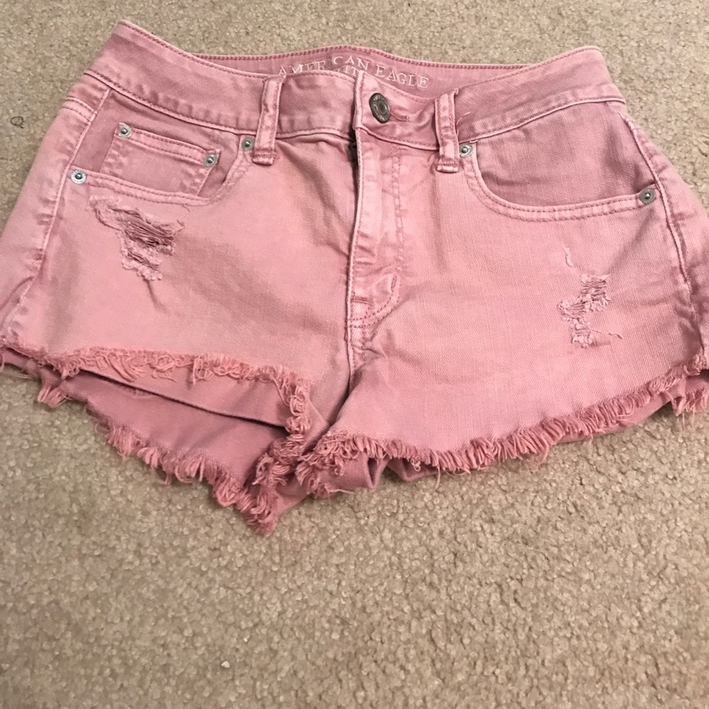 Pink shorts
