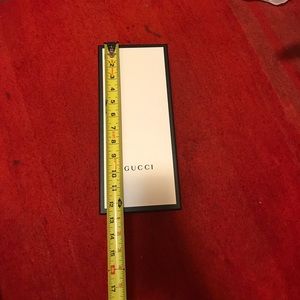Gucci shoe box with shopping bag