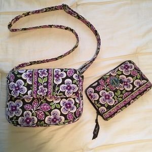 Vera Bradley purse and wallet