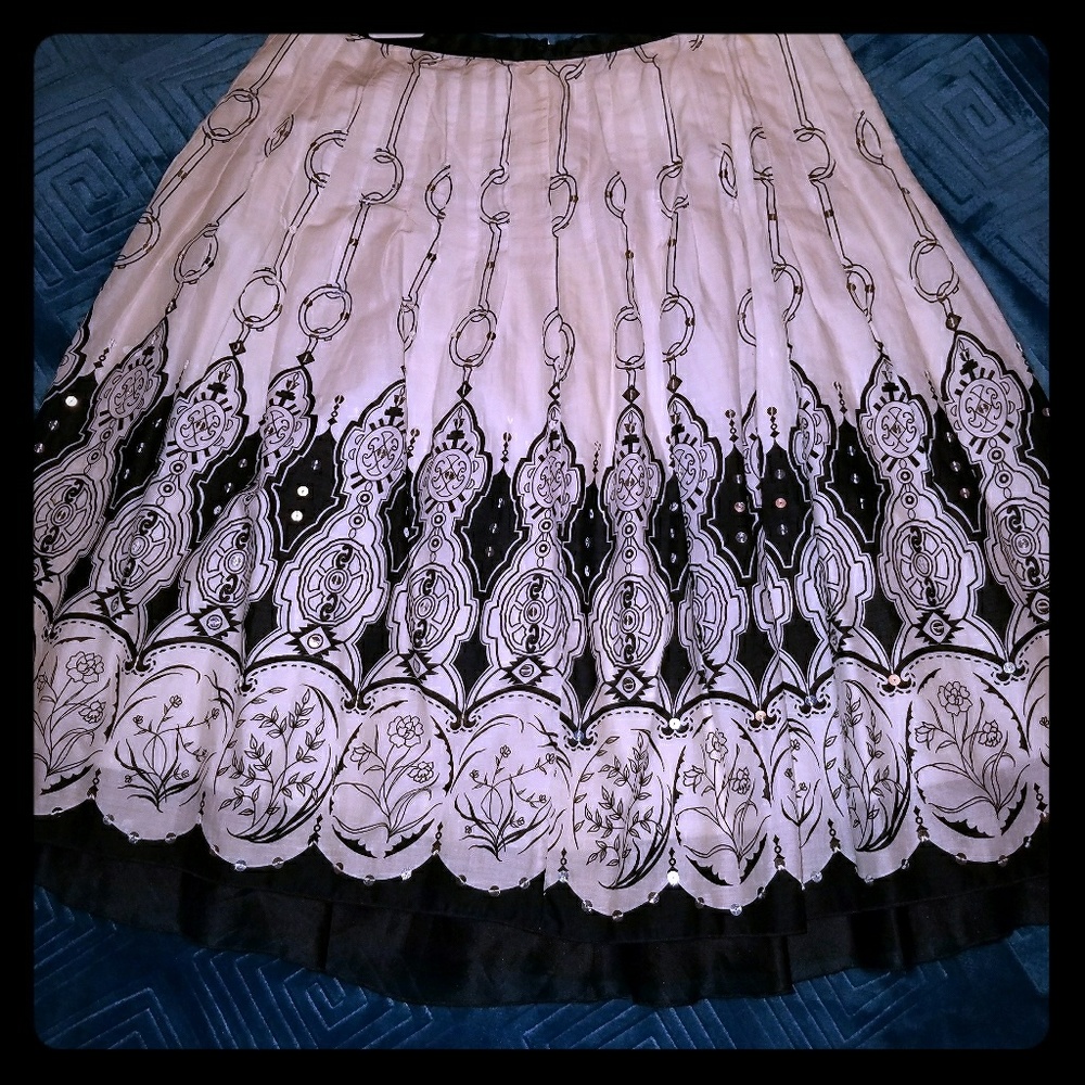 Printed skirt