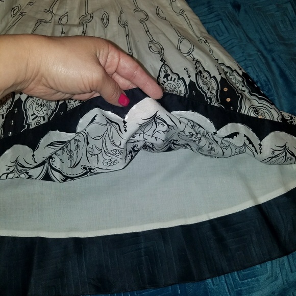 Printed skirt - Picture 4 of 4