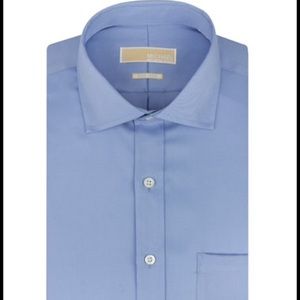 Michael Kors No iron button up Dress Shirt Sz 17