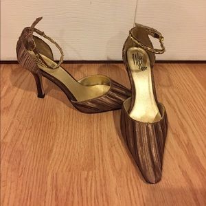 Gold shoes size 6.5