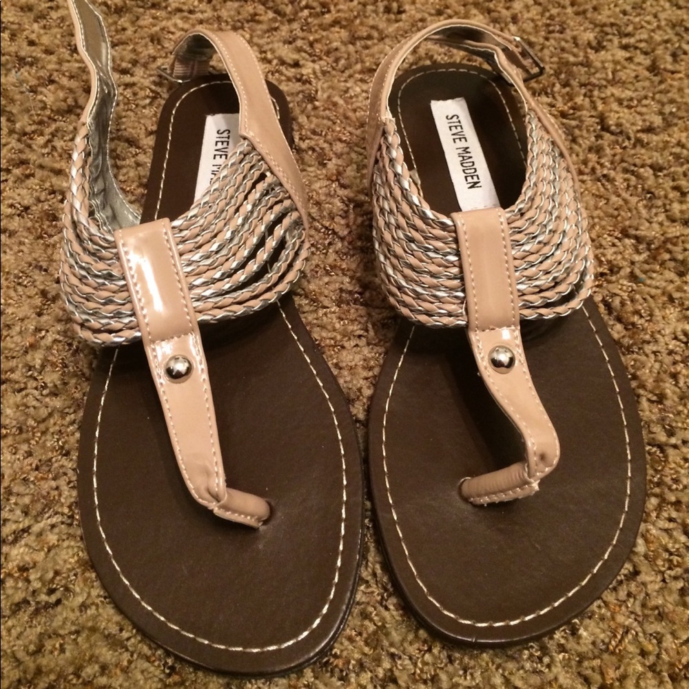 Blush Steve Madden sandals