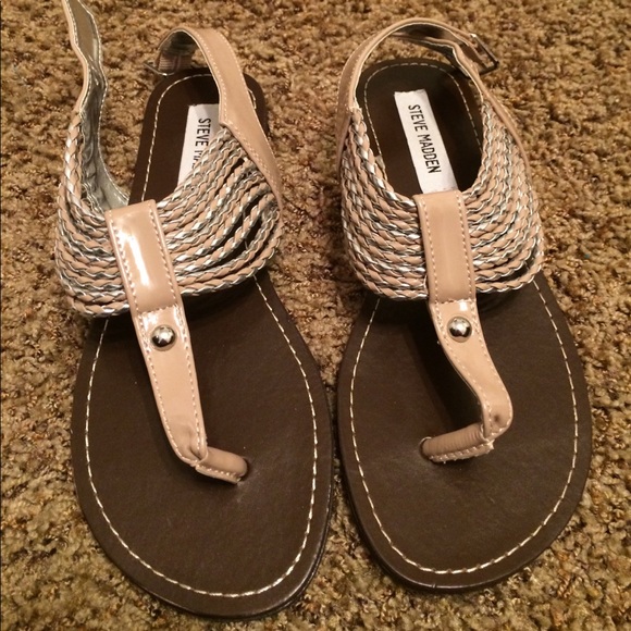 Blush Steve Madden sandals - Picture 1 of 4