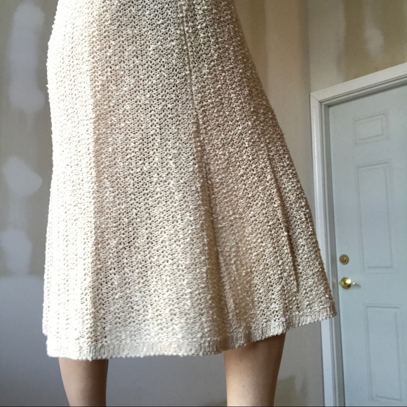 Pallas Dresses & Skirts - Authentic Irish Linen mid-calf handwoven skirt