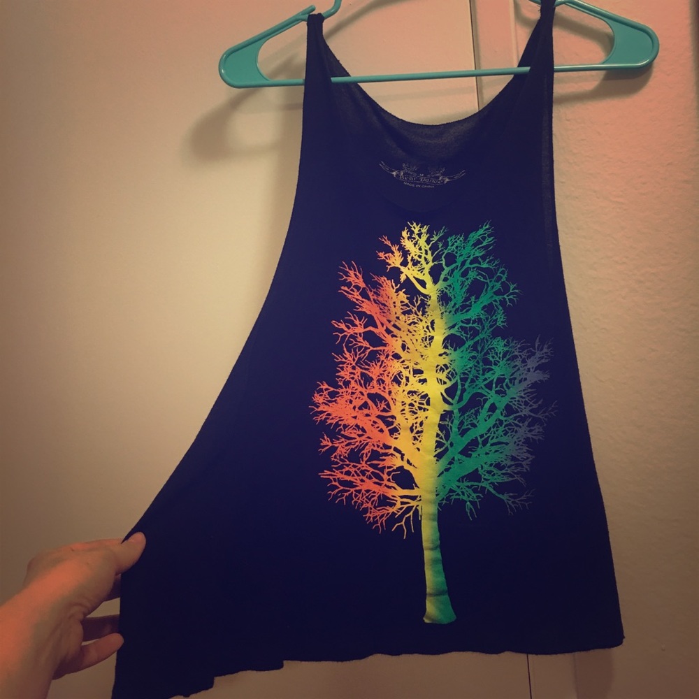 Coachella ready women's muscle tee!!!!