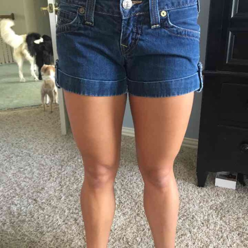 True religion jean shorts