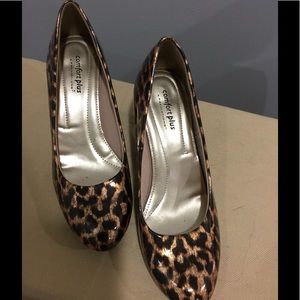 Patent Leather Cheetah Heels