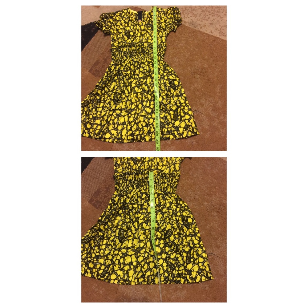 African fabric dress for kids age 3-5years - Picture 3 of 7