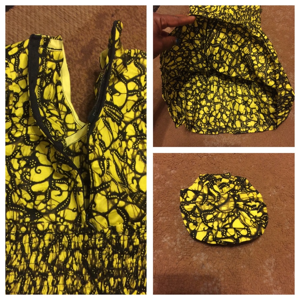African fabric dress for kids age 3-5years - Picture 4 of 7