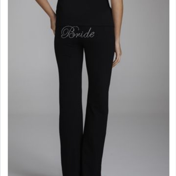 bride yoga pants