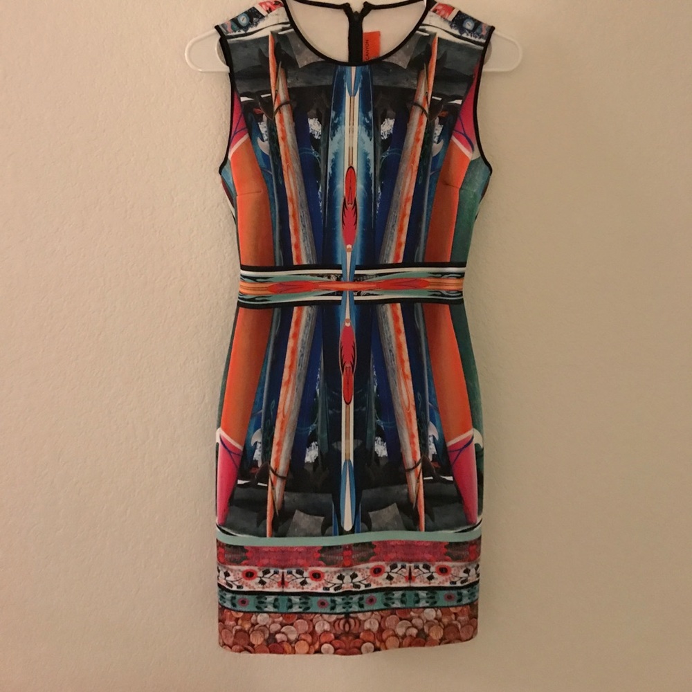 Clover Canyon long board print dress
