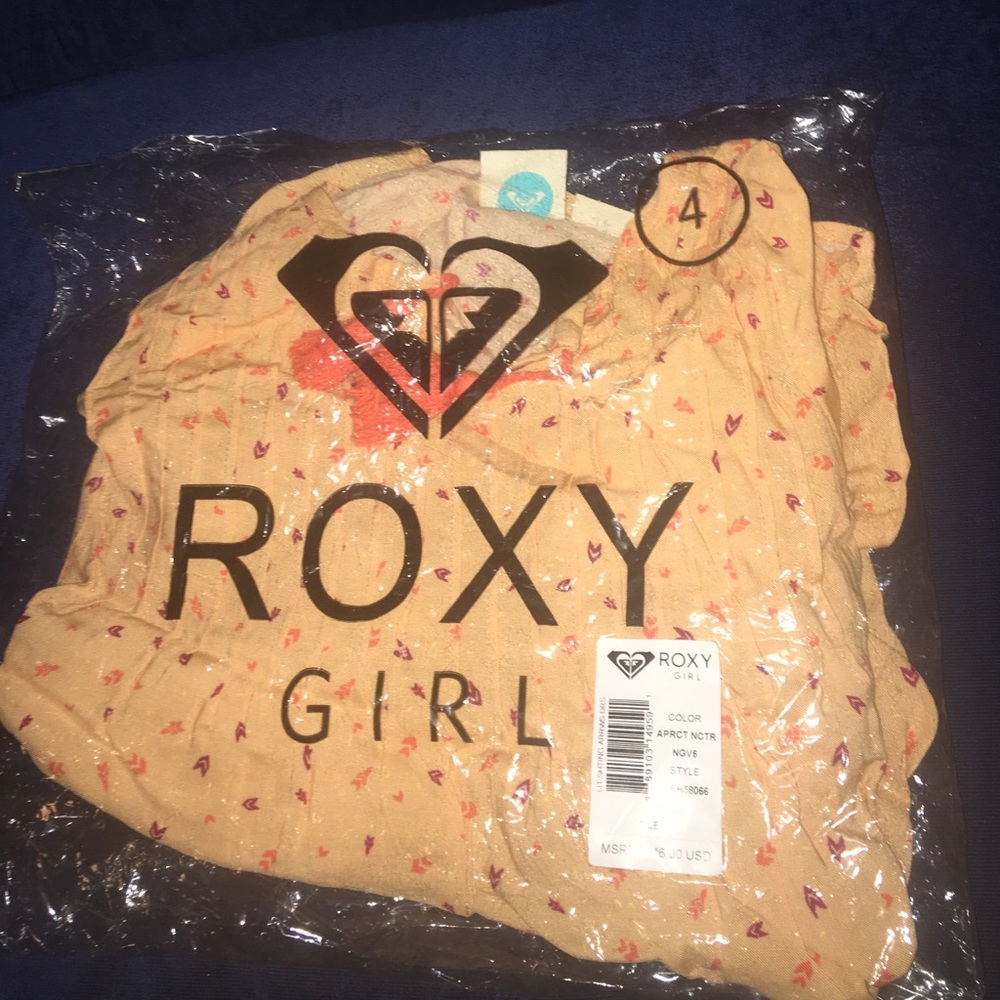 🆕Roxy Little Girls' Lit Shting Arrws Drs Dress - Picture 4 of 4