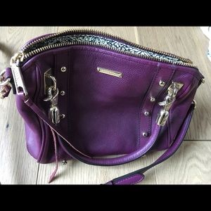 Rebecca Minkoff purple handbag