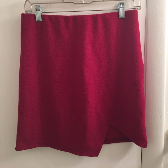Forever 21 Red Bodycon Skirt - Picture 1 of 2