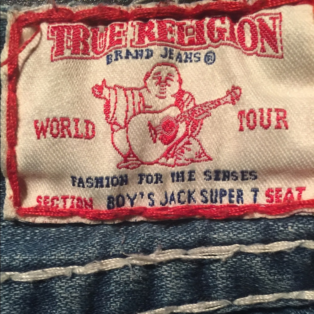BOYS TRUE RELIGION JEANS