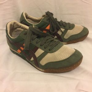 Boys Army Green Sneakers