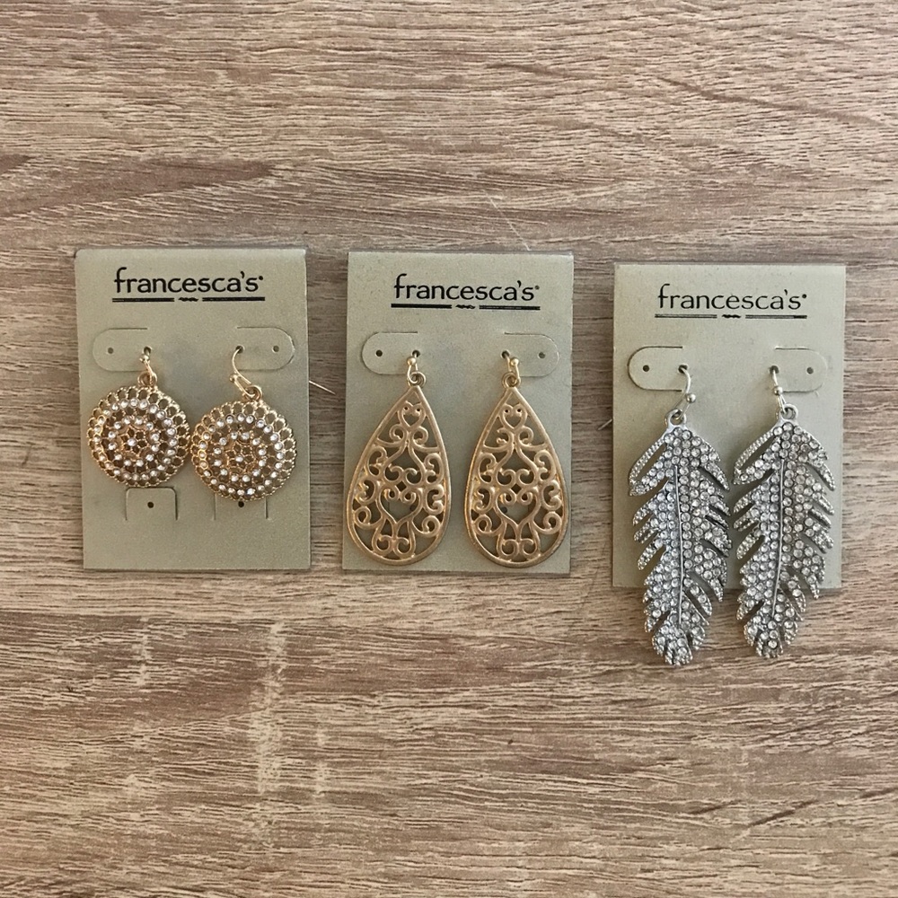 BNWT earrings from Francesca's Collection