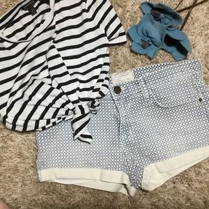 Current/Elliott Stretch Cuffed Shorts ☀️