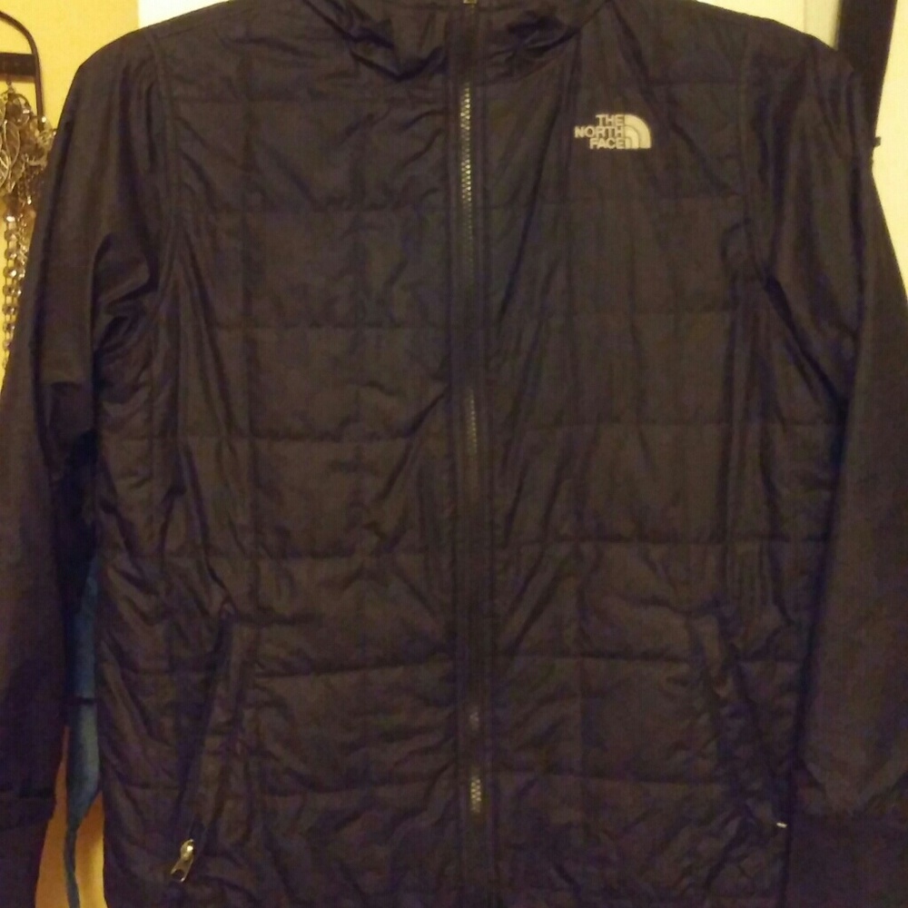 Reversible Youth Boys North Face Jacket