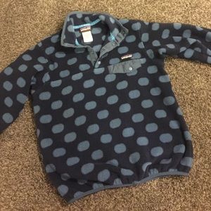 patagonia synchilla button jacket
