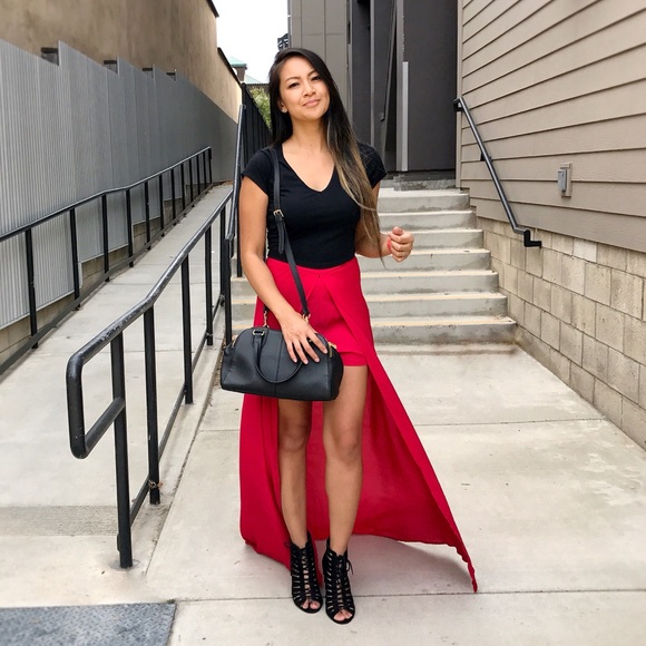 Layered Shorts High Waist Skirt - Picture 8 of 8