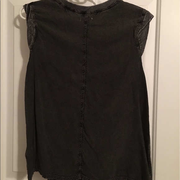 Edgy Embroidered Tank - Picture 4 of 4