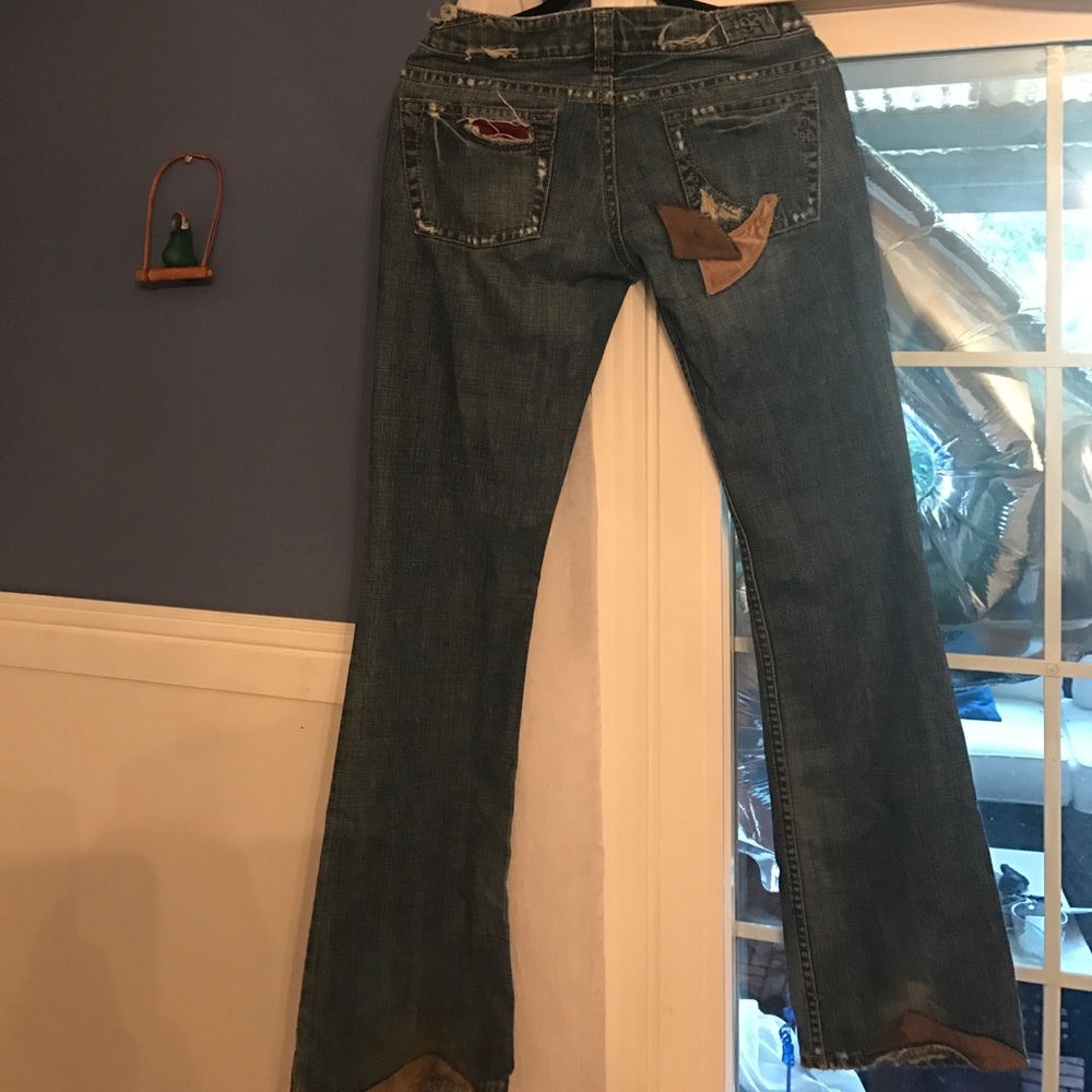 Designer Patchwork Jeans - image 3