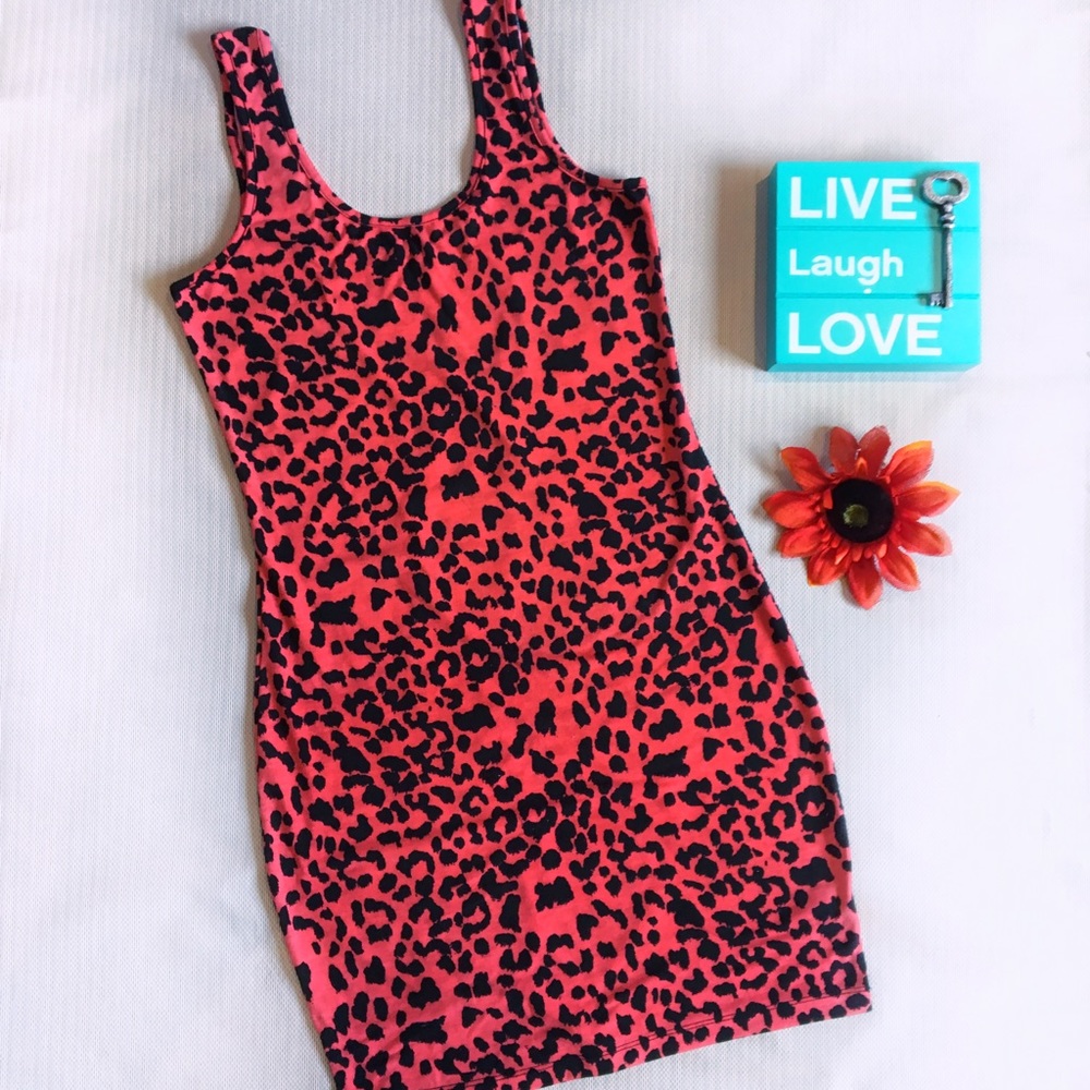🚫SOLD🚫Leopard print dress