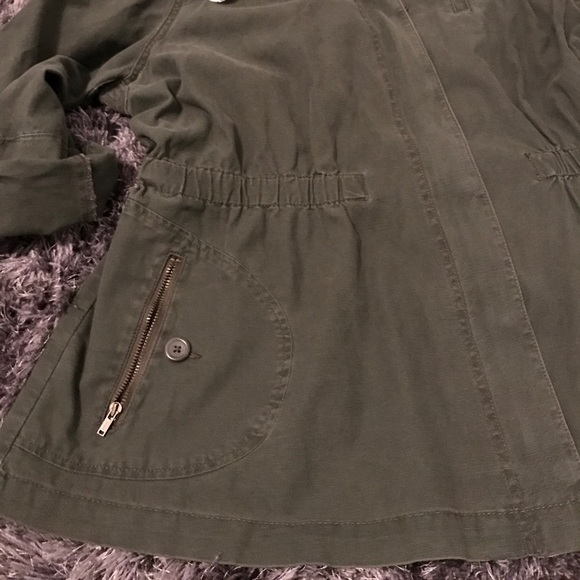 Army Green Anorak/Parka jacket - Picture 2 of 5