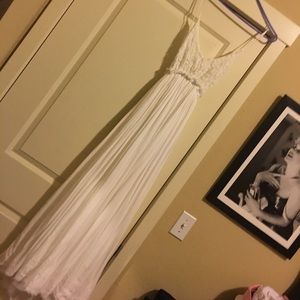 Long backless maxi dress