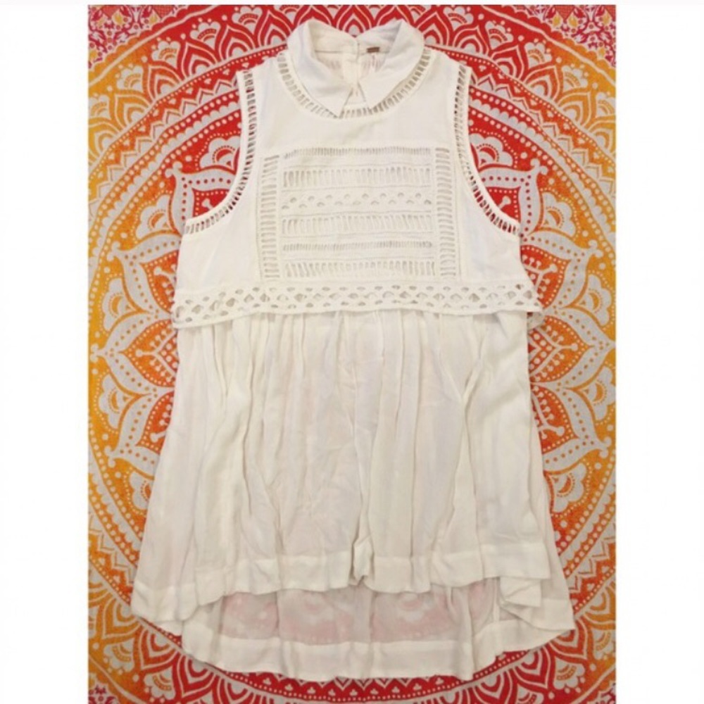 Free People Crochet Lace Dress/Tunic