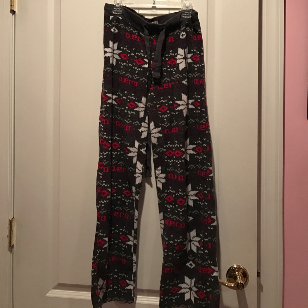 Fleece Aeropostale pajama pants