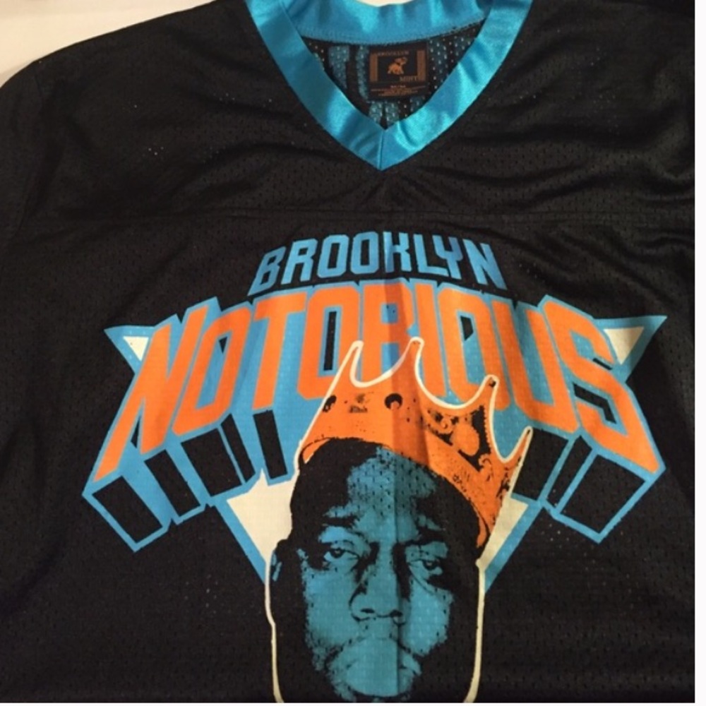 Notorious BIG Jersey Brooklyn Mint biggie smalls L