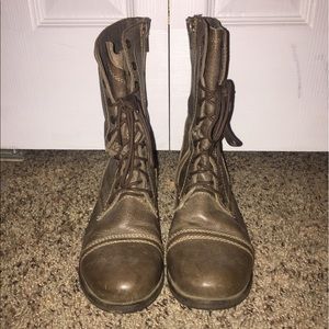 Steve Madden Troopa Combat Boots