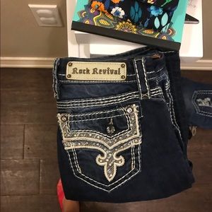 Size 27 Rock Revival bootcut jeans