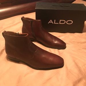 Men's Aldo Leather Ankle Boot