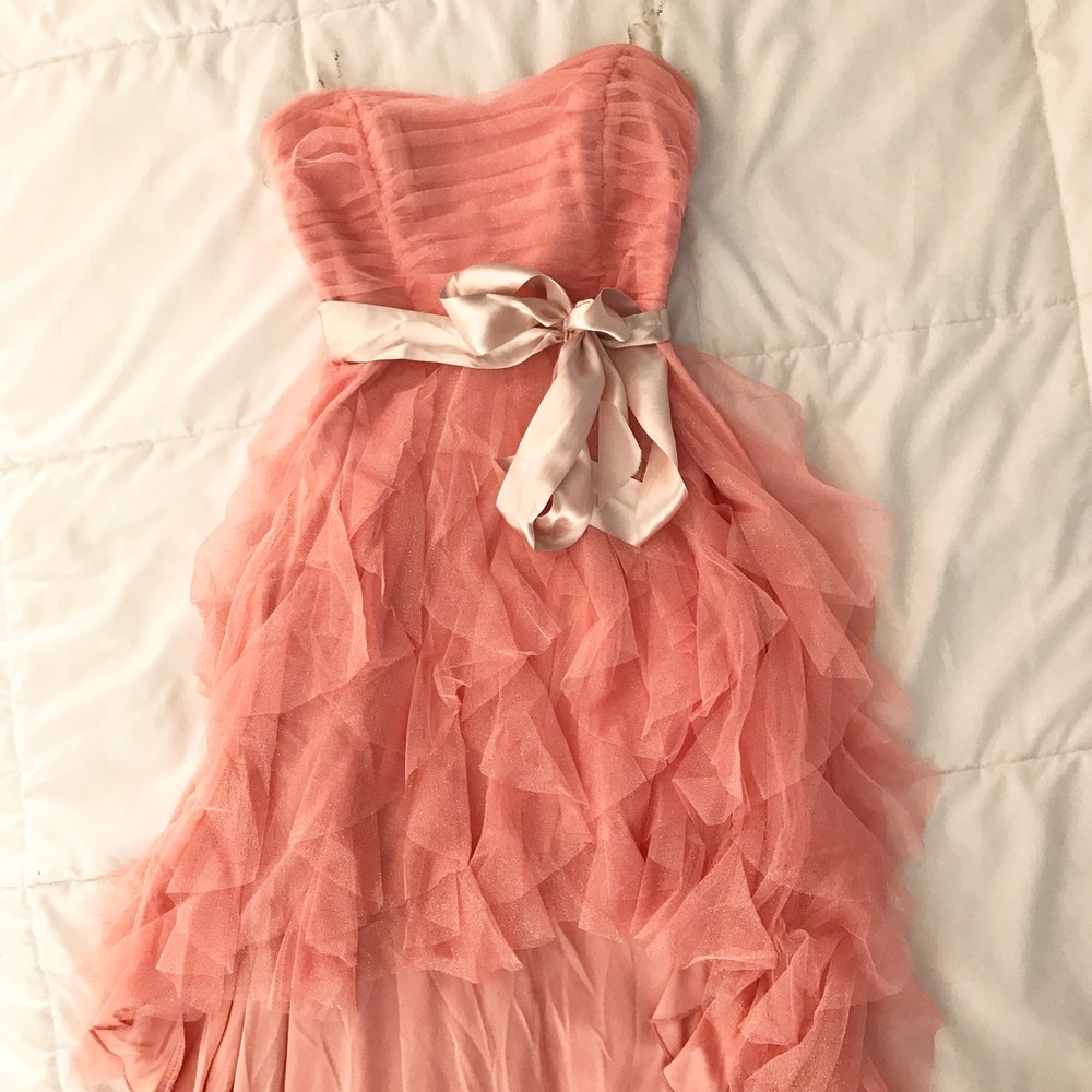 Sparkly Hi-Low Prom Dress