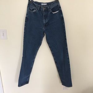 Dark Wash High Waisted Jeans