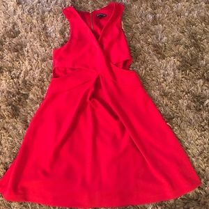 Red / Orange Express Holiday Dress