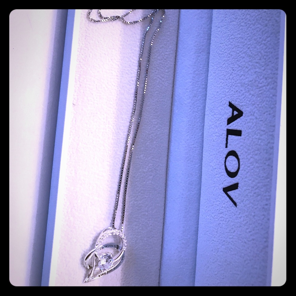 Alov I Love You To The Moon And Back Necklace